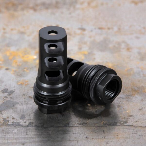 SilencerCo ASR Muzzle Brake 3/4x24 .338 Cal - Precision Shot Firearms