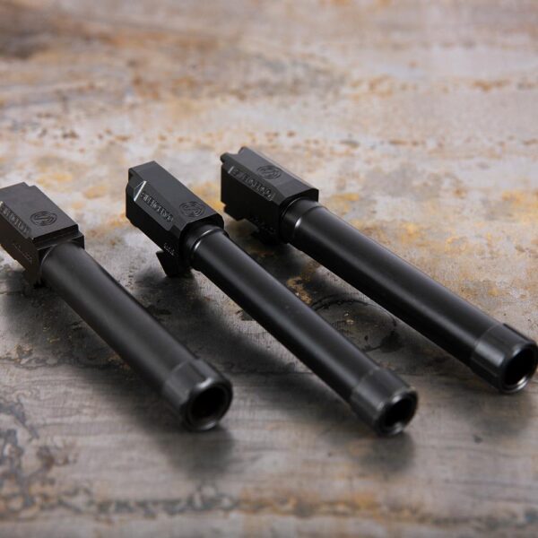 SilencerCo Threaded Barrel for Glock 17 9mm Luger 1/2x28 Black - Precision Shot Firearms