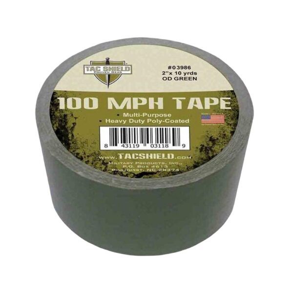 Tacshield 100 MPH Heavy Duty Tape 10 Yards OD Green - Precision Shot Firearms