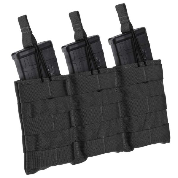 TacShield Triple Speed Load Rifle Molle Pouch-Black - Precision Shot Firearms