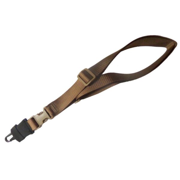 TacShield CQB Single Point Sling HK Hook Silencer Coyote 1.5" - Precision Shot Firearms