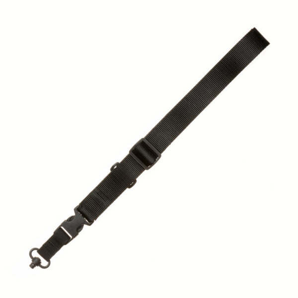 TacShield CQB Single Point Sling QD Push Button Swivel 1.5" Black - Precision Shot Firearms
