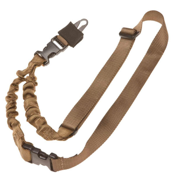 TacShield Shock Sling Single Point with Double QRB 1.25" Coyote - Precision Shot Firearms