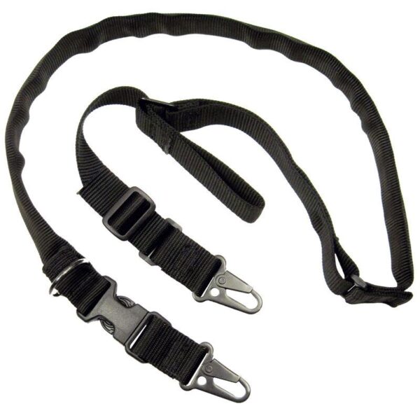 TacShield Warrior 2n1 Sling with HK Snap Hook 1.25" Black - Precision Shot Firearms