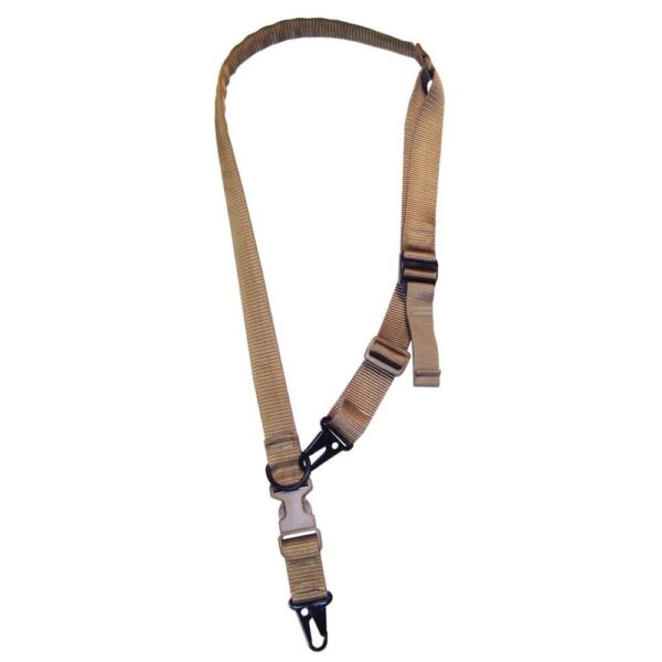 TacShield Warrior 2n1 Padded Sling with HK Snap Hook 1.25" Coyote - Precision Shot Firearms