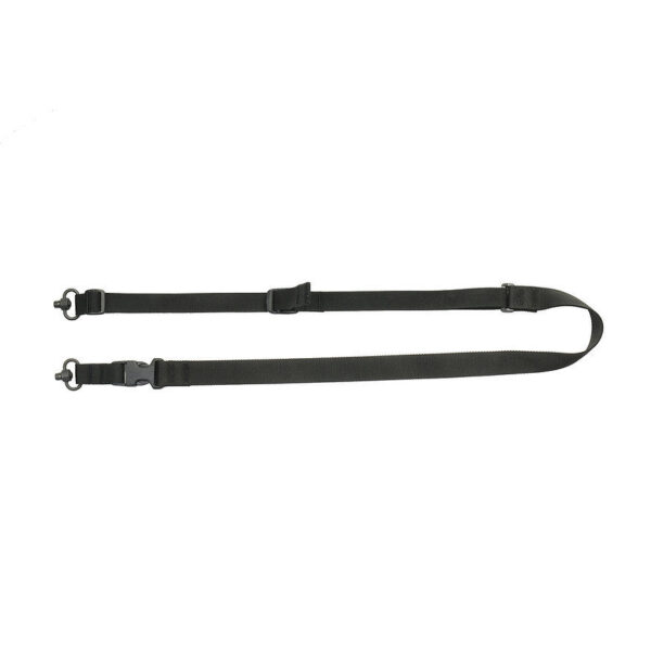 TacShield 2-Point Quick Adjust Sling with QD Attachments 1.25" Black - Precision Shot Firearms