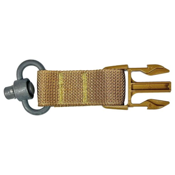 TacShield Side Release Buckle Attachment for QD Push Button Coyote Brown - Precision Shot Firearms