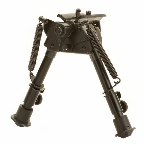 TacShield Heavy Duty Bi-pod Pivot Adjustable 6"-9" Matte Black - Precision Shot Firearms