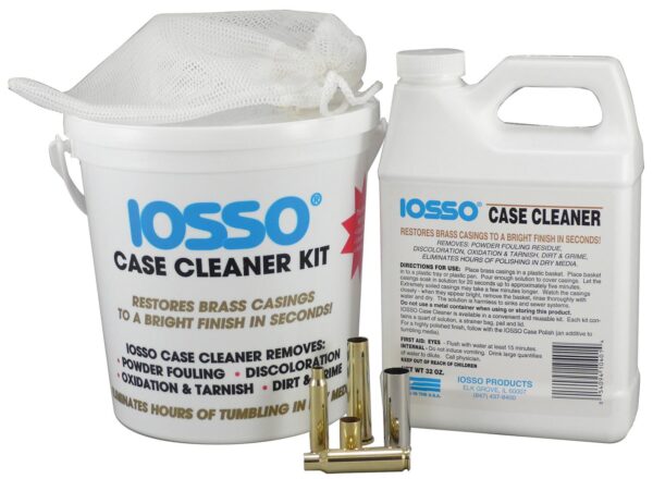 Iosso Case Cleaner Kit - 1 quart - Precision Shot Firearms