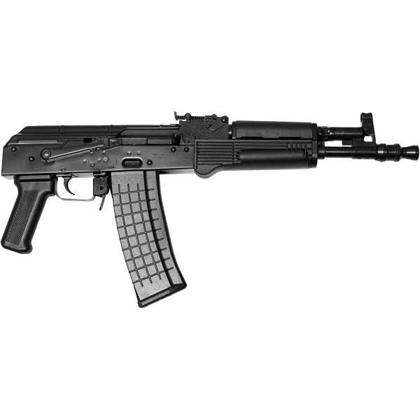 Pioneer Arms Forged Series Hellpup AK-47 Pistol 5.56mm 30rd Mag 11.73" Barrel Black Finish - Precision Shot Firearms