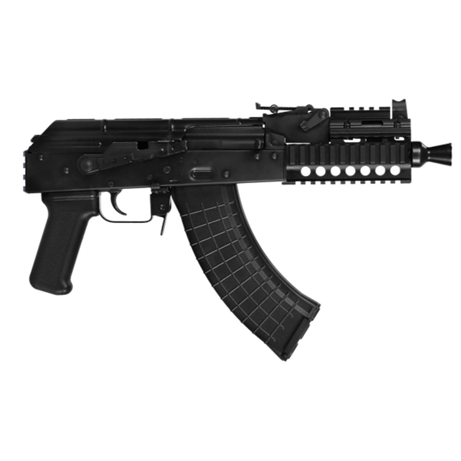 Pioneer Arms Micro Hellpup PRO Pistol 7.62x39mm 30rd Magazine(2) 7" Barrel Rear Pic Rail - Precision Shot Firearms