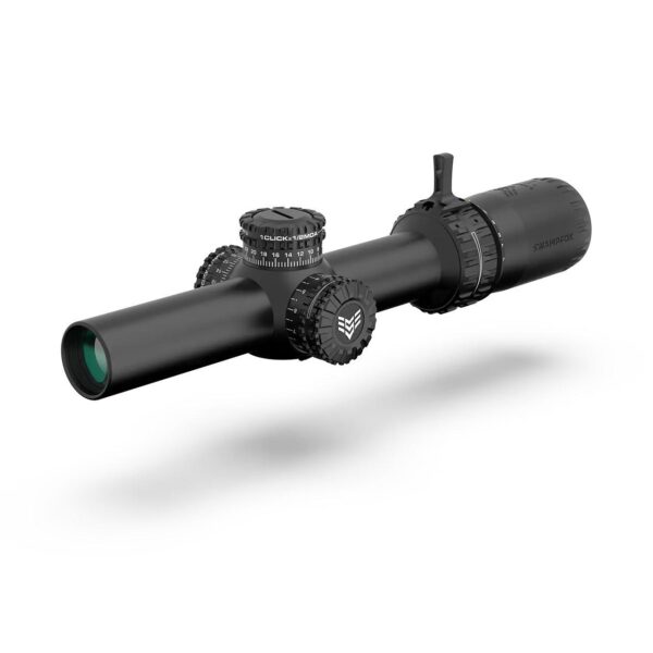 Swampfox Arrowhead Series LPVO Rifle Scope 1-6x24 30mm SFP IR Guerrilla Dot Red MIL Illum - Precision Shot Firearms
