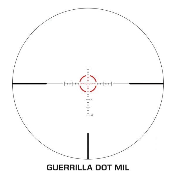 Swampfox Arrowhead Series LPVO Rifle Scope 1-6x24 30mm SFP IR Guerrilla Dot Red MIL Illum - Precision Shot Firearms