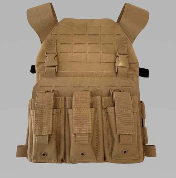 Guard Dog Body Armor Cerberus Plate Carrier - FDE - Precision Shot Firearms