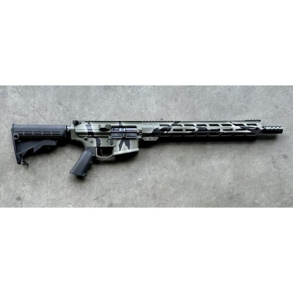 GLFA Tactical Pursuit Rifle .308 Win 10rd Magazine 16" Barrel Green Camo - Precision Shot Firearms
