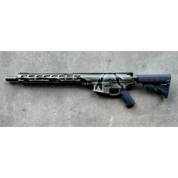 GLFA Tactical Pursuit Rifle .308 Win 10rd Magazine 16" Barrel Green Camo - Precision Shot Firearms