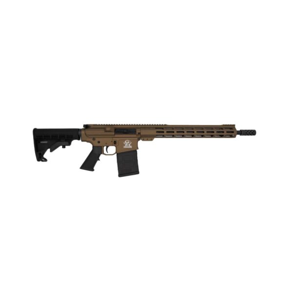Great Lakes Firearms AR-10 Rifle .308 Win 10rd Magazine 16" Stainless Barrel 15" MLOK Rail Bronze Finish - Precision Shot Firearms