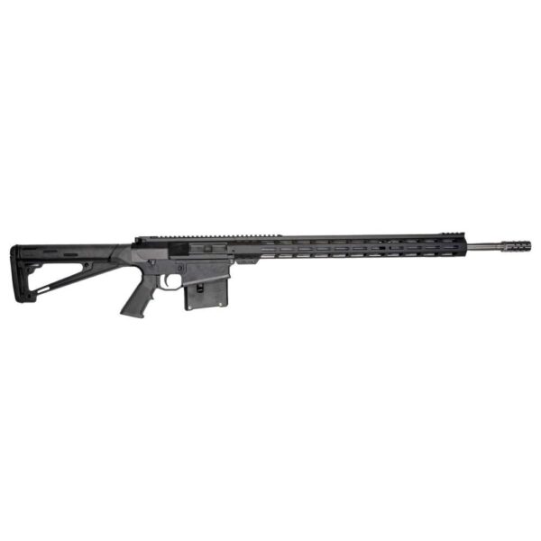 GLFA 300 Win Mag Rifle .300 Win Mag 5rd Magazine 24" 5/8x24 Threaded Barrel Black Stainless Steel - Precision Shot Firearms