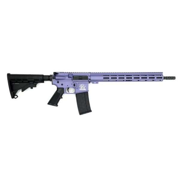 GLFA AR-15 Rifle .223 Wylde 30rd Magazine 16" Nitride Barrel Orchid Frame - Precision Shot Firearms
