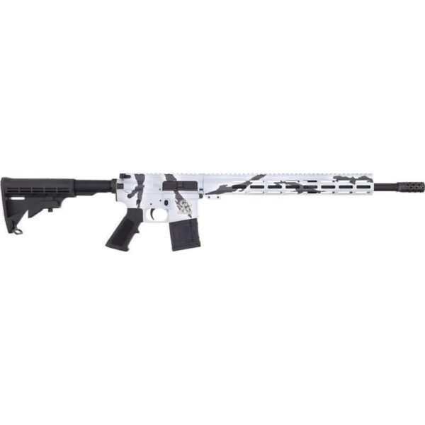 GLFA .223 Wylde Rifle .223 Wylde 30rd Magazine 16" Threaded Barrel Snow Camo with 15.25" Handguard - Precision Shot Firearms