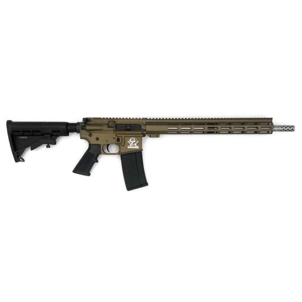 GLFA AR-15 Rifle .223 Wylde 30rd Magazine 16" Stainless Steel Barrel Bronze Frame - Precision Shot Firearms