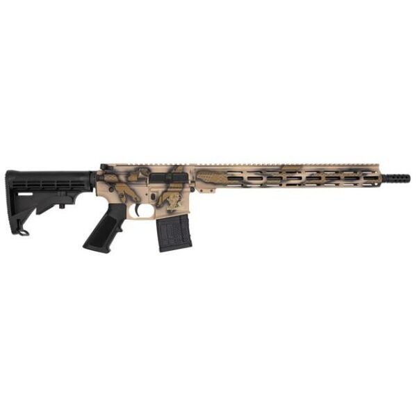 GLFA AR-15 Rifle .223 Wylde 30rd Magazine 16" Threaded Barrel Serpent Sand with 15.25" Handguard - Precision Shot Firearms