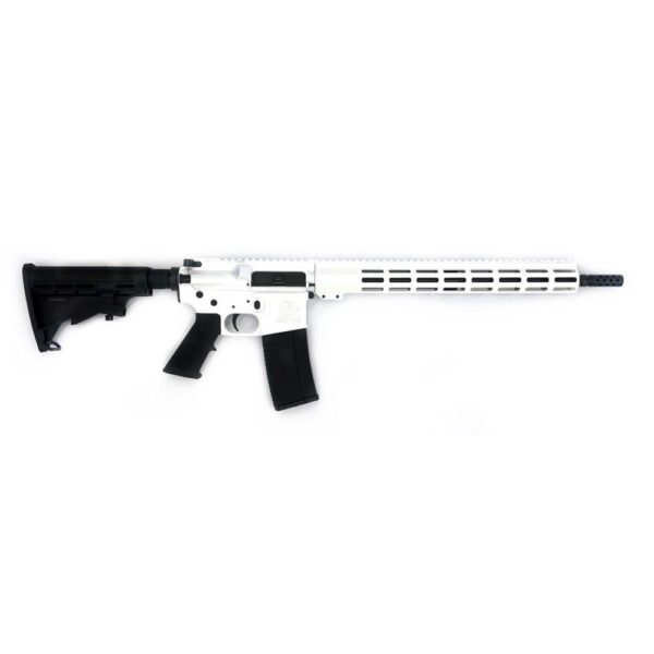 GLFA 223 Wylde Rifle .223 Wylde 10rd Magazine 16" Barrel White Cerakote CA Compliant - Precision Shot Firearms