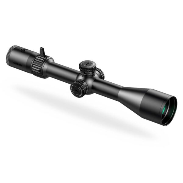 Swampfox Patriot Precision Series 4-16x44 Rifle Scope FFP Sharpshooter Grid MIL Reticle Black - Precision Shot Firearms