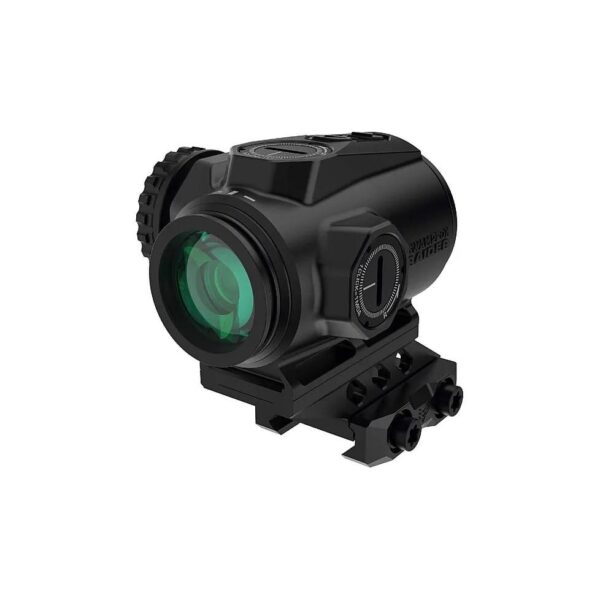 Swampfox Raider 1x20 Micro Prism Green BRC Reticle Black - Precision Shot Firearms