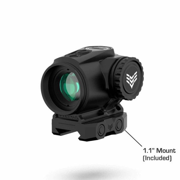 Swampfox Raider Micro Prism Red Dot Sight 1x20 Red IR 6 MOA - Precision Shot Firearms