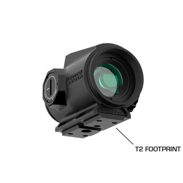 Swampfox Raider 1x20 Micro Prism Red BRC Reticle Black - Precision Shot Firearms