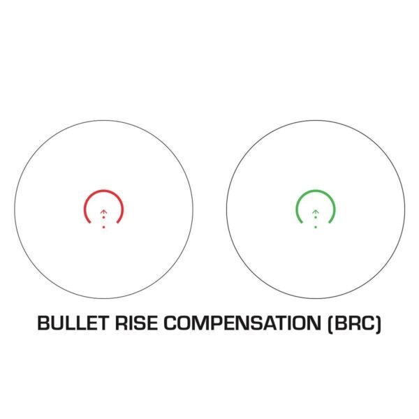 Swampfox Raider 1x20 Micro Prism Green BRC Reticle Black - Precision Shot Firearms