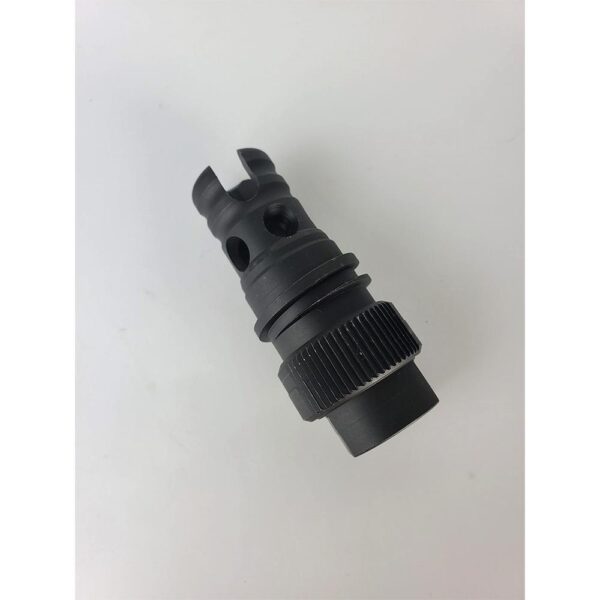 Sylvan Arms SAQD Muzzle Device .223/5.56 1/2x28 Black Compatible With Warthog Suppressor - Precision Shot Firearms