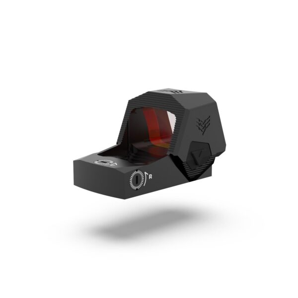 Swampfox Optics Sentinel II 1x20 Micro Green Dot 3 MOA - Standard Blackout Rear / Shake N' Wake - Precision Shot Firearms