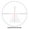 Swampfox Warhawk 5-25x56 Rifle Scope FFP Sharpshooter MIL Reticle Black - Precision Shot Firearms