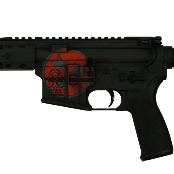 Black Rain Ordnance Custom "Grey Orange Battleworn Tennessee" Spec15 Rifle 5.56 30rd Magazine 16" Barrel - Precision Shot Firearms