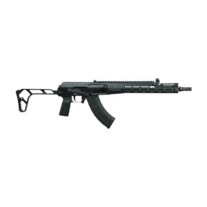 Black Rain Freedom Fighter AK Rifle 762x39mm 30rd Magazine 16" Threaded Barrel Black Milled w/Folding Stock - Precision Shot Firearms