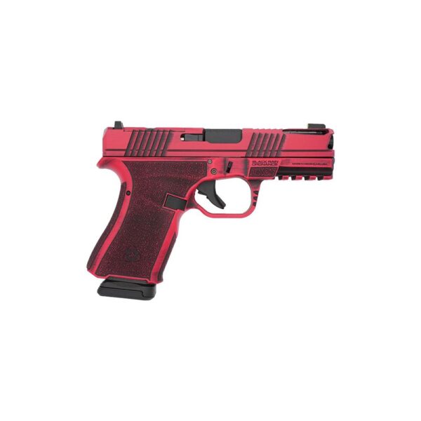 Black Rain Ordnance Frontline+ Handgun 9mm Luger 15rd Magazine 3.75" Barrel Firehouse Red Battleworn - Precision Shot Firearms