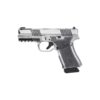 Black Rain Frontline+ Handgun 9mm Luger 15rd Magazine 3.75" Barrel Bright White Battleworn Finish Optic Ready - Precision Shot Firearms