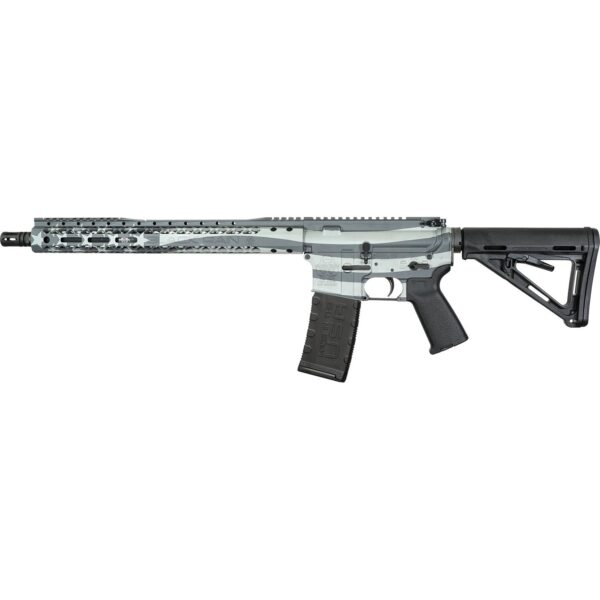 Black Rain Ordnance Spec+ Patriot Rifle 5.56mm 30rd Magazine 16" Barrel Obsidian American Flag Finish - Precision Shot Firearms