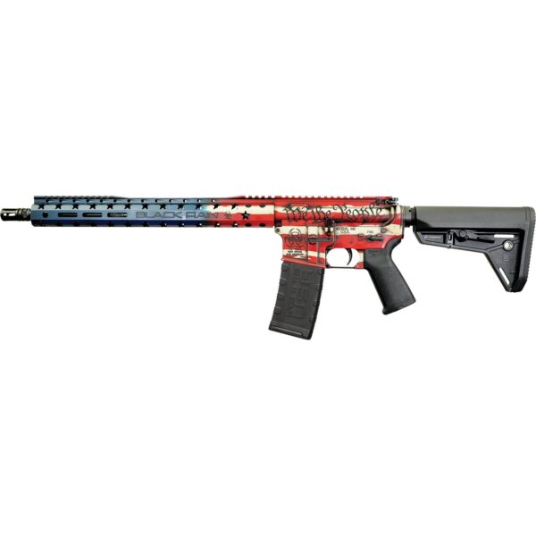 Black Rain Ordnance Spec+ Patriot Rifle 5.56mm 30rd Magazine 16" Barrel Old Glory "We the People" Finish - Precision Shot Firearms
