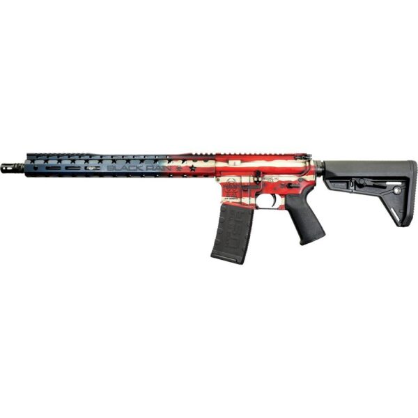 Black Rain Ordnance Spec+ Patriot Rifle 5.56mm 30rd Magazine 16" Barrel Old Glory Finish - Precision Shot Firearms