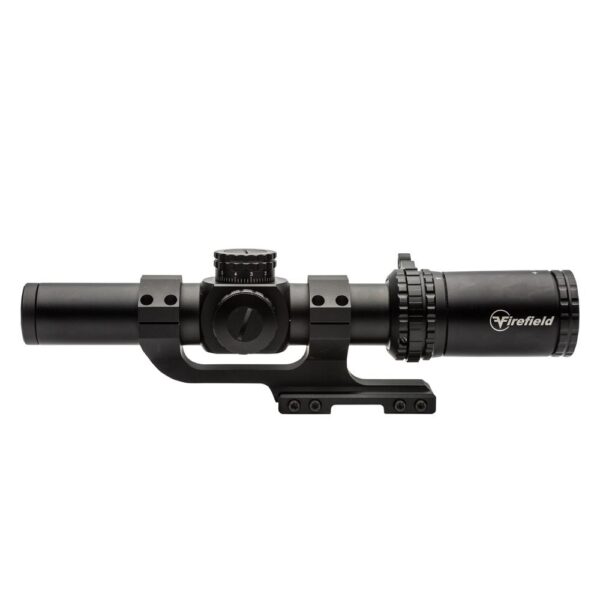 Firefield RapidStrike AR-15 Rifle Scope 1-6x24mm SFP Illum. Circle Dot 30mm Tube - Matte - Precision Shot Firearms