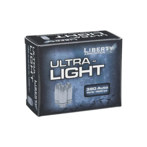 Ultra-Light Ammunition .380 ACP 50gr Copper Mono Frag HP 20/rd - Precision Shot Firearms