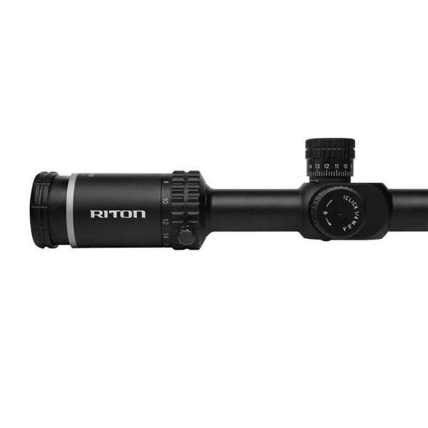 Riton X1 Conquer Rifle Scope 6-24x50 1" SFP R3 Non-Illum - Black - Precision Shot Firearms