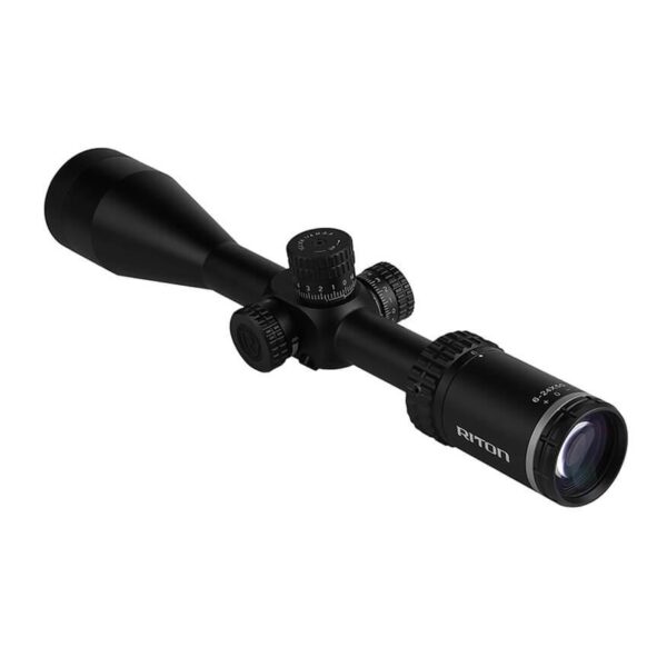 Riton X1 Conquer Rifle Scope 6-24x50 1" SFP R3 Non-Illum - Black - Precision Shot Firearms