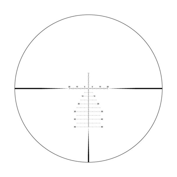 Riton X1 Conquer Rifle Scope 6-24x50 1" FFP MPSR Non-Illum MOA - Black - Precision Shot Firearms