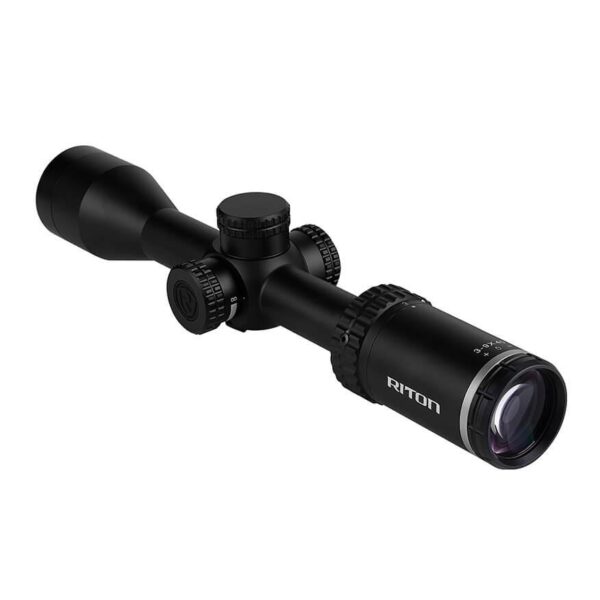 Riton 1 Primal Rifle Scope 3-9x40 1" SFP Long Body Non-Illum - Black - Precision Shot Firearms