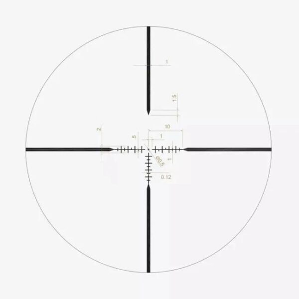 REFURBISHED Riton X1 Series Primal Rifle Scope 4-16x44 SFP RUT - Precision Shot Firearms