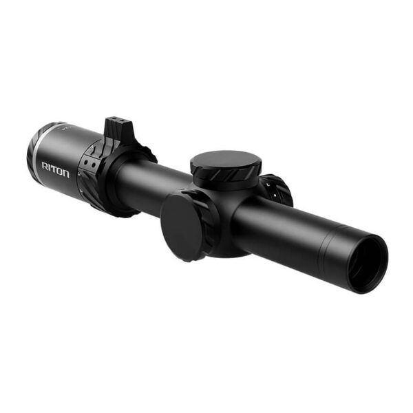 Riton 3 Tactix Tactical Rifle Scope 1-8x24 30mm SFP OT Illum - Black - Precision Shot Firearms